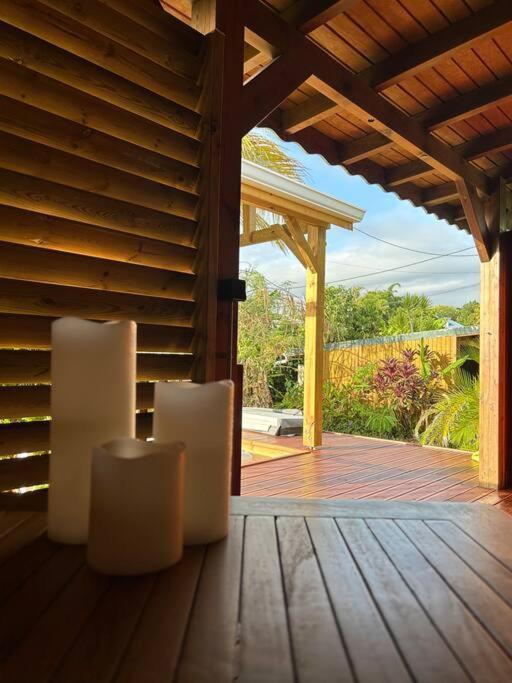 サント・ローズ Bungalow Avec Jacuzzi Privatifヴィラ エクステリア 写真